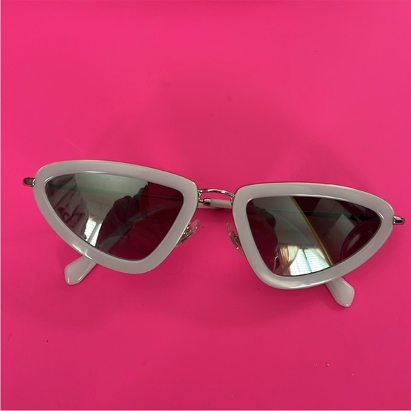 Miu Miu Opal Azure Sunglasses with Box - Picture 2 of 5